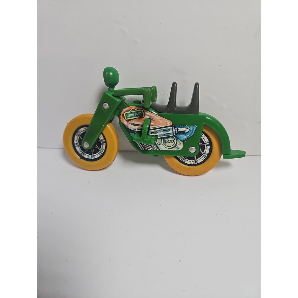 Sesame Street Vintage Motorcycle From Motor Bike Playset 6" Knickerbocker 1976